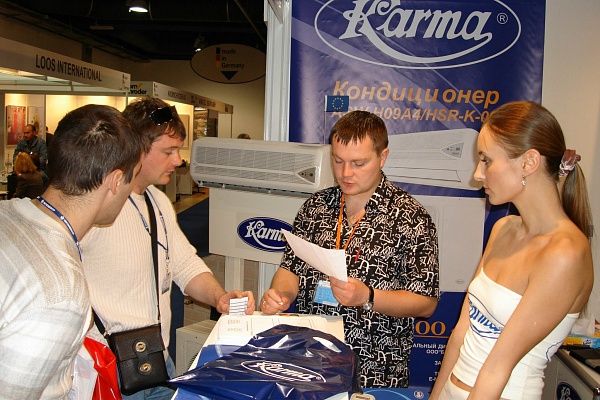 ������� ���������� KARMA (�����) � FEG (�������) �� �������� �SHK MOSCOW 2006�