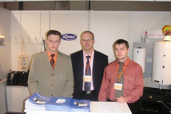 ������� ���������� KARMA (�����) � FEG (�������) �� �������� �SHK MOSCOW 2005�