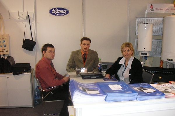 ������� ���������� KARMA (�����) � FEG (�������) �� �������� �SHK MOSCOW 2005�