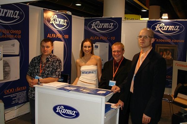 ������� ���������� KARMA (�����) � FEG (�������) �� �������� �SHK MOSCOW 2006�