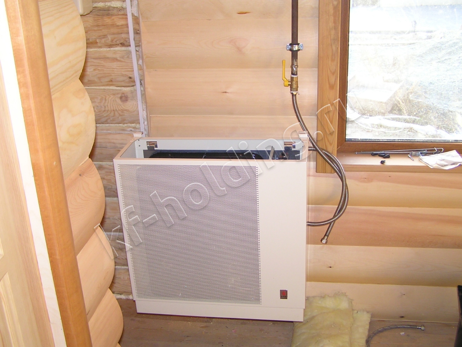 конвектор газовый как установить в деревянном доме